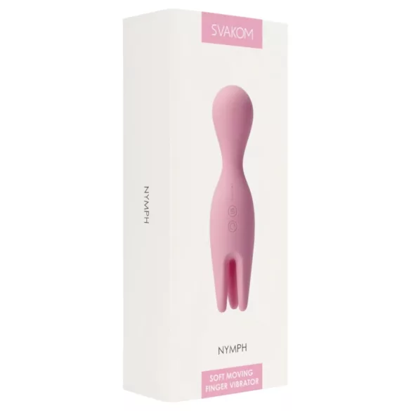 Svakom Nymph - Rechargeable Clitoral Vibrator (Pink)