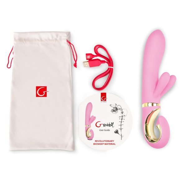 G-Vibe GRabbit - Rechargeable 3-Motor G-Spot Vibrator (Pink)