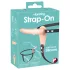 You2Toys - Rechargeable Strap-On Vibrator (Natural)