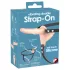You2Toys - Strap-On - Double Vibrator (Natural)