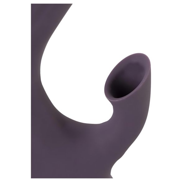 Javida - Waterproof Vibrator with Clitoral Suction (Purple)