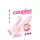 Couples Choice - Dual Motor Couples Vibrator (Pink)