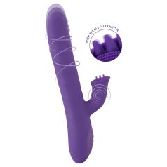 Smile Pearl - Pearl-textured Vibrator (Purple)