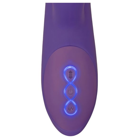 Smile Pearl - Pearl-textured Vibrator (Purple)