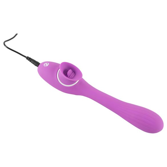 You2Toys Dual Delight Rechargeable 2in1 Vibrator (Purple)