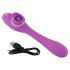 You2Toys Dual Delight Rechargeable 2in1 Vibrator (Purple)