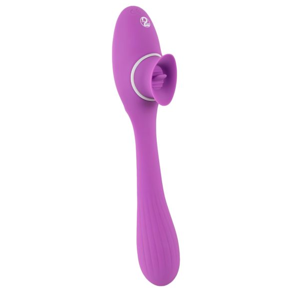 You2Toys Dual Delight Rechargeable 2in1 Vibrator (Purple)