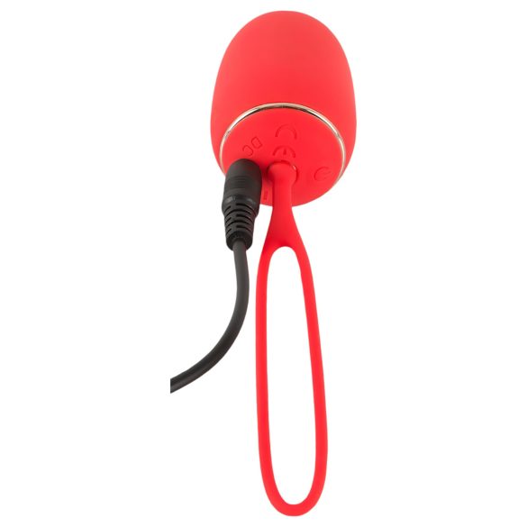 SMILE Love Ball - Rechargeable Wireless Vibrating Egg (Red)