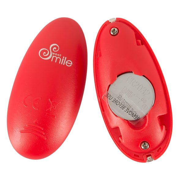 SMILE Love Ball - Rechargeable Wireless Vibrating Egg (Red)