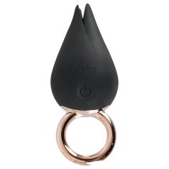 Belou - Rechargeable Waterproof Clitoral Vibrator (Black)