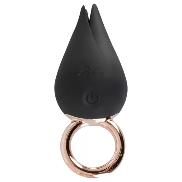 Belou - Rechargeable Waterproof Clitoral Vibrator (Black)