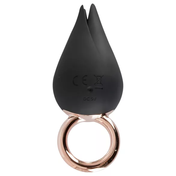 Belou - Rechargeable Waterproof Clitoral Vibrator (Black)