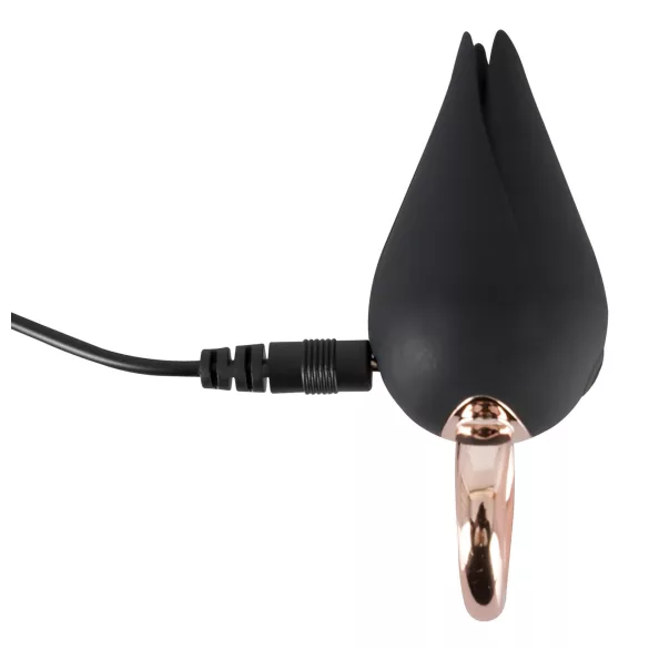 Belou - Rechargeable Waterproof Clitoral Vibrator (Black)