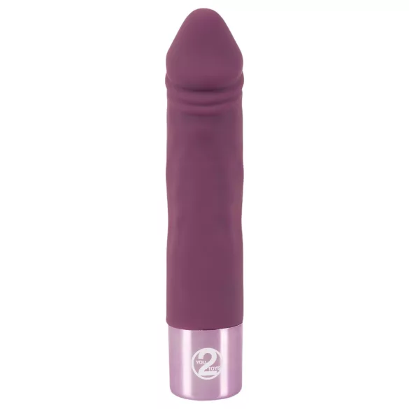 You2Toys Elegant Realistic - Rechargeable, Waterproof Vibrator (Purple)