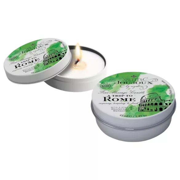 Petits Joujoux Rome - Massage Candle - Grapefruit & Bergamot (43ml)