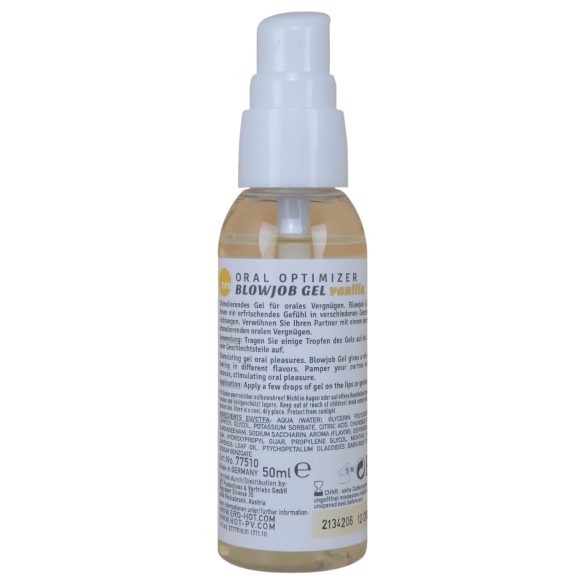 Vanilla Flavored Oral Pleasure Gel (50ml)