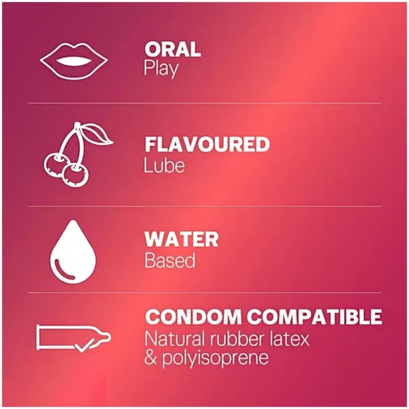 Durex Cherry - Cherry Flavored Lubricant (50ml)