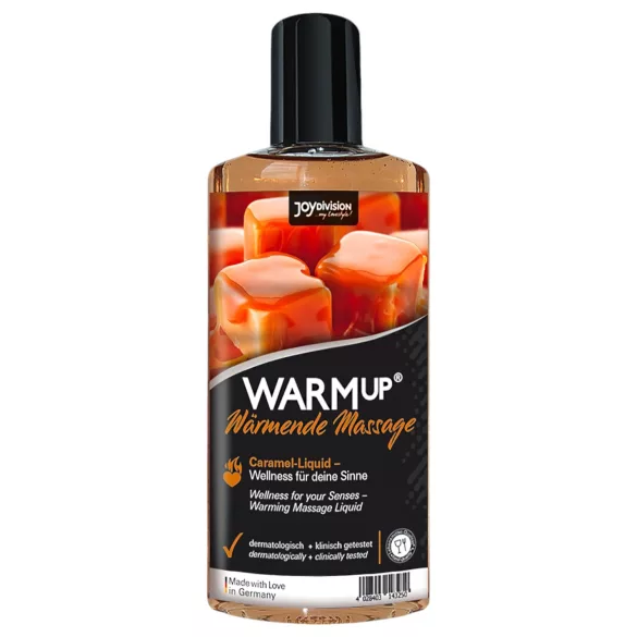 JoyDivision WARMup - Warming Caramel Massage Oil (150ml)