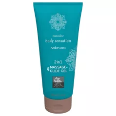 Shiatsu 2in1 Amber Scent - Massage Lubricant - Amber (200ml)