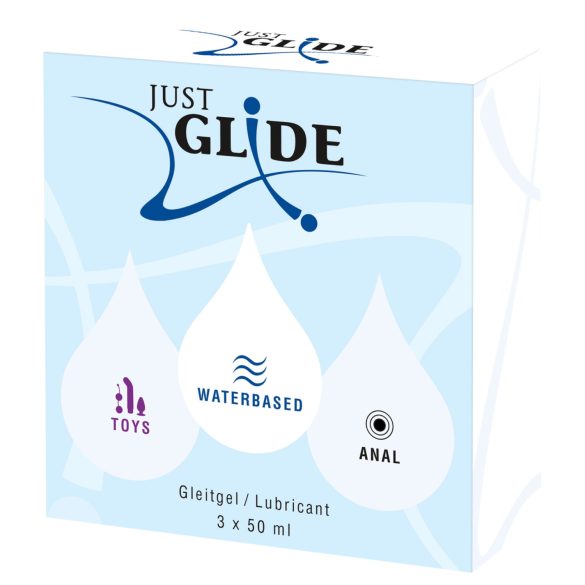 Just Glide Lubricant Set (3x50ml)