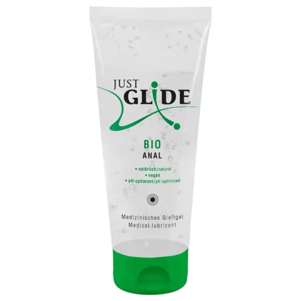 Just Glide Bio ANAL - Water-Based Vegan Lubricant (200ml)