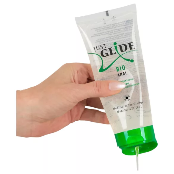 Just Glide Bio ANAL - Water-Based Vegan Lubricant (200ml)