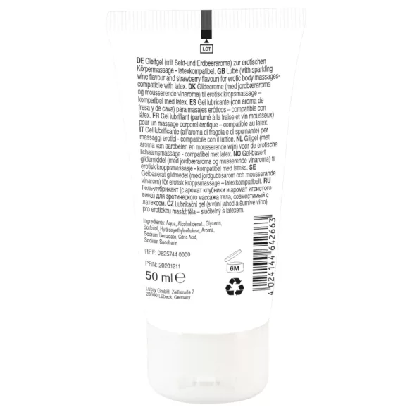 Lick it! - 2in1 Edible Lubricant - Champagne-Strawberry (50ml)