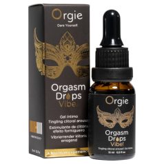   Orgie Orgasm Drops Vibe - Tingling Intimate Gel for Women (15ml)