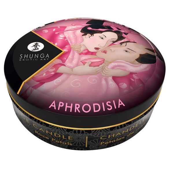 Shunga - Rose Scented Massage Candle (30ml)