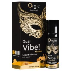 Orgie Dual Vibe! - Liquid Vibrator - Pinã Colada (15ml)