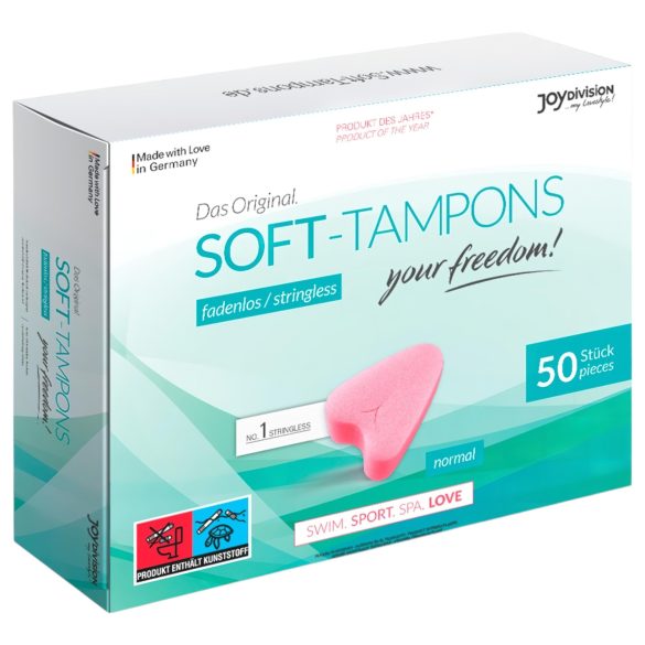 JoyDivision Soft Tampons (50 count)