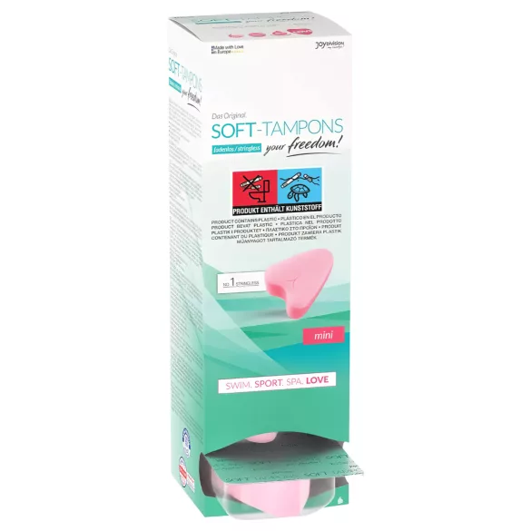 JoyDivision Soft Tampons - Mini (Pack of 10)