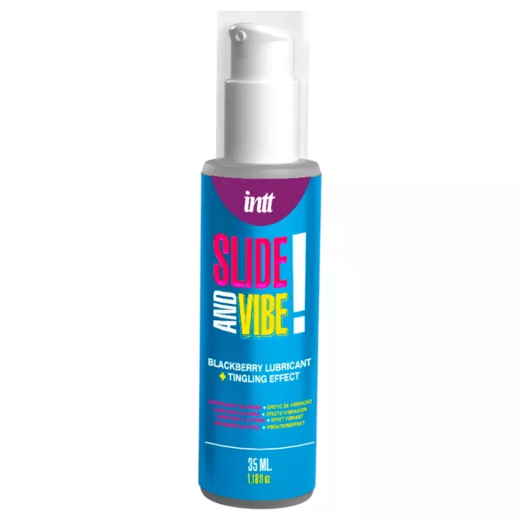 Intt - Edible, Tingling Intimate Lubricant Gel - Blackberry (35ml)