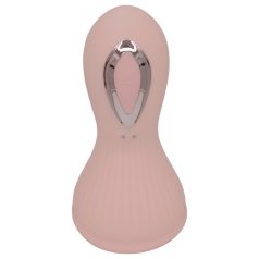   Lonely - Waterproof Pink Suction & Licking Breast Vibrator, Rechargeable