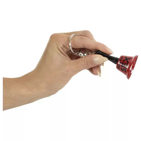 "Flirty Keychain Bell"