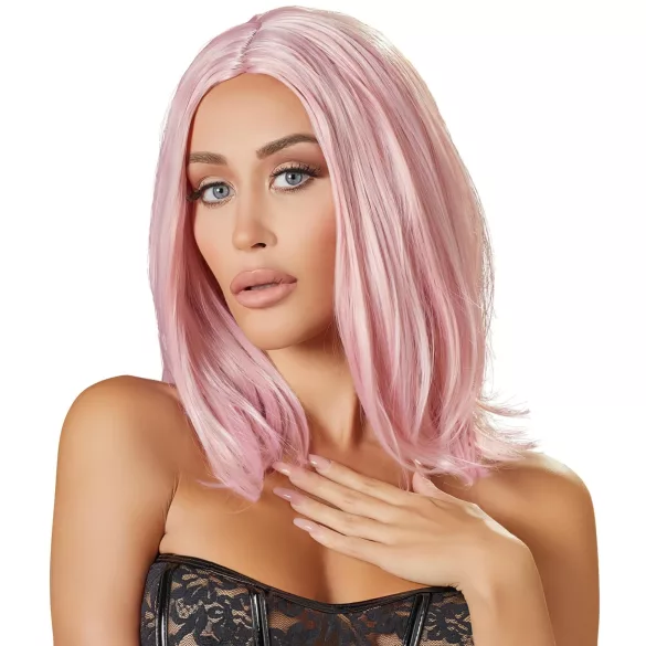 Cottelli - Medium Pink Bob Wig