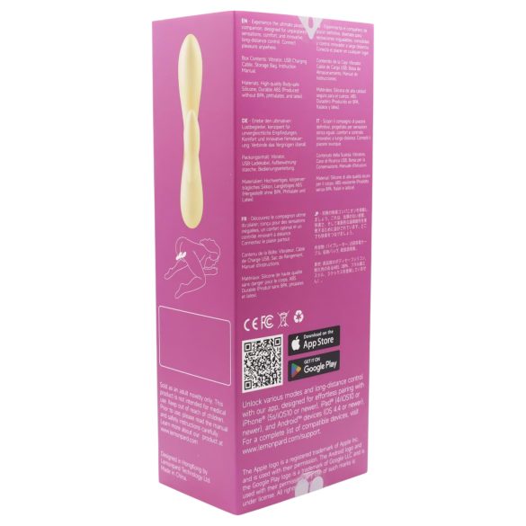 LP Jessica - Smart, Dual-Stimulation Vibrator (Yellow)