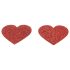 Sparkling Heart Nipple Stickers