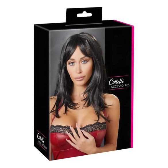 Cottelli - Long Black Wig
