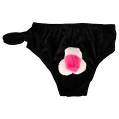 Pump-Enhanced Black Briefs