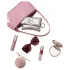 Womanizer Snap - storage pouch with keyring (silver)