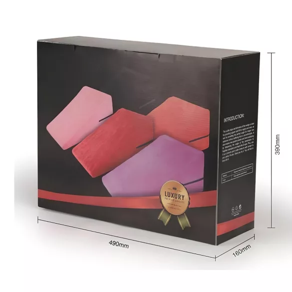 Desirel Magic Pillow wedge sex pillow set - small + large (red)