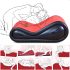 Magic Pillow - Inflatable BDSM Sex Furniture with Cuffs - Large (Red)