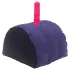Magic Pillow - Inflatable Lovemaking Cushion with Toy Holder (Purple)