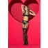 Mapalé - Black Lingerie Set with Garter Belt - M/L