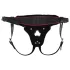 ZADO - black leather lower harness for strap-on dildo, BDSM (S-L)