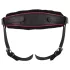 ZADO - black leather lower harness for strap-on dildo, BDSM (S-L)