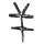 ZADO - black leather men’s body harness (S-L)