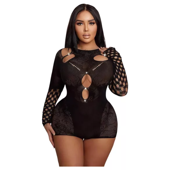 JSY 017 - matte jumpsuit (black)
