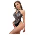 JSY 019 - black lace bodysuit